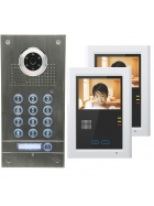 Anthell Electronics Videotürsprechanlage mit PIN Code,2x Innenstation