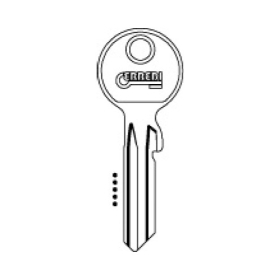 ERREBI KSC5SL Schlüsselrohling für BKS