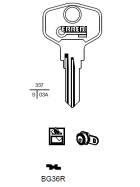 ERREBI BG36R Schlüsselrohling für BURG