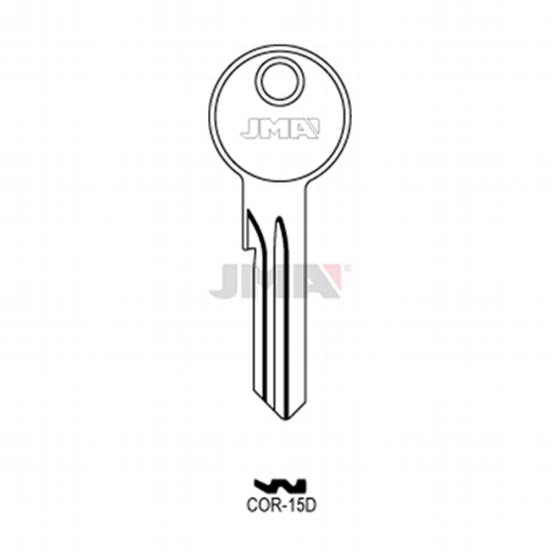 JMA COR-15D Schlüsselrohling für Corbin