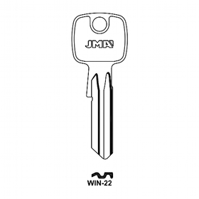 JMA WIN-22 Schlüsselrohling für Winkhaus