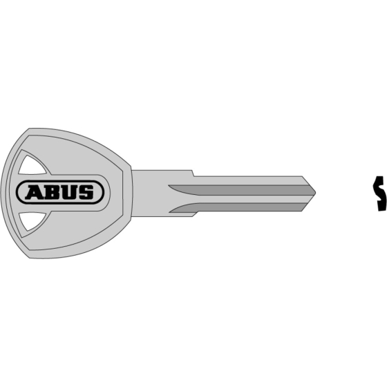 ABUS Schlüsselrohling Z74