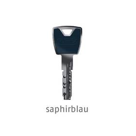 ABUS XP20S Ersatzschlüssel mit Design-Clip saphirblau