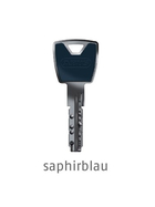 ABUS XP20S Ersatzschlüssel mit Design-Clip saphirblau