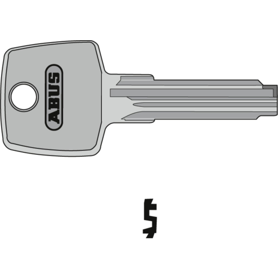 ABUS Schlüsselrohling für D6,D10,D6X,96TI,98TI