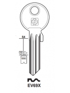Silca EV69X Schlüsselrohling für EVVA