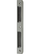 ABUS WSB 170 KU Winkelschliessblech für Wohnungsabschlusstüren mit Kunststoffabdeckung, silber