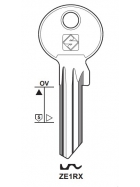 Silca ZE1RX Schlüsselrohling für ZEISS IKON
