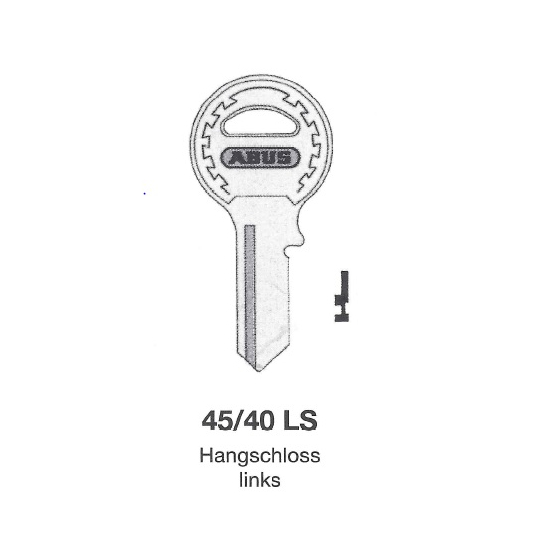 ABUS Schlüsselrohling 45/40 LS