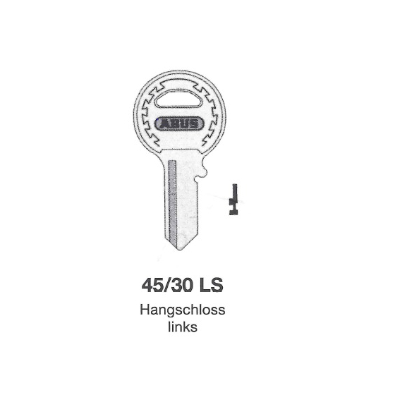 ABUS Schlüsselrohling 45/30 LS