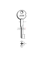 JMA ZE-1X Schlüsselrohling für Zeiss Ikon