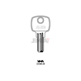 JMA DOM-39 Bohrmulden-Schlüsselrohling