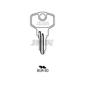 JMA BUR-9D Schlüsselrohling für BURG