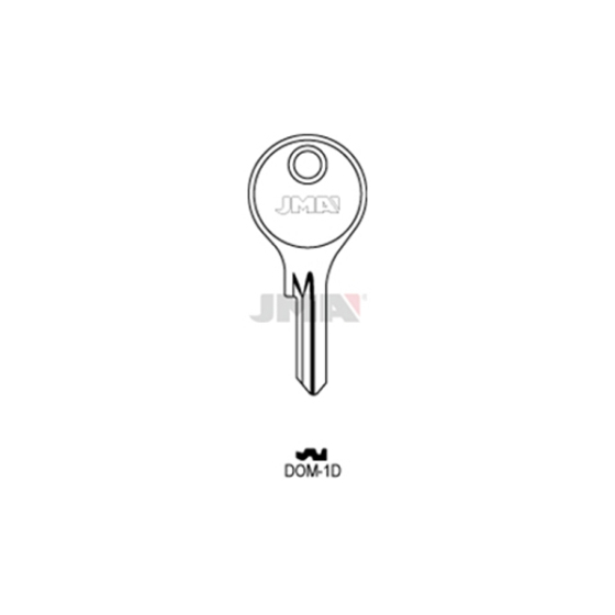 JMA DOM-1D Schlüsselrohling für DOM