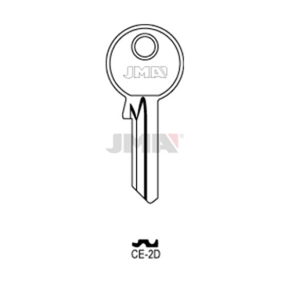 JMA CE-2D Schlüsselrohling für CES