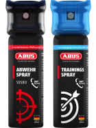 ABUS SDS80 Abwehrspray inkl. Trainingsspray TwinPack