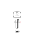 JMA DOM-31 Bohrmulden-Schlüsselrohling