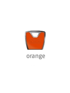 ABUS Design-Clip für XP20 Schlüssel Nr.06 orange