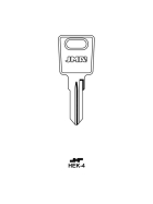 JMA HEK-4 Zylinder-Schlüsselrohling für Hekna