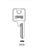 ERREBI DM36 Schlüsselrohling für DOM