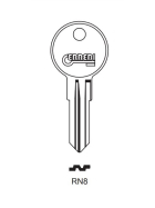 ERREBI RN8 Schlüsselrohling für RENZ