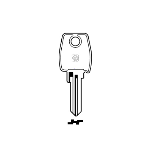 Silca LF16R Schlüsselrohling für LOWE & FLETCHER