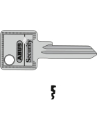ABUS Schlüsselrohling C83 Y2R