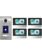 AE SET CKZ1 Anthell Electronics Fingerprint Fingerabdruck Video Türsprechanlage 4 x MT329C-CK2S1-S, SRM