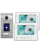AE SET CKZ1 Anthell Electronics Fingerprint Fingerabdruck Video Türsprechanlage 2 x CKZ1-812S1-2-S, SRM