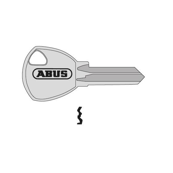 ABUS Schlüsselrohling 65/40+45 NEU