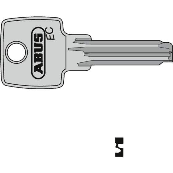 ABUS Nachschlüssel Ersatzschlüssel nach Code D8 0001-D8 8000