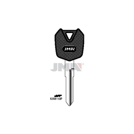 JMA KAW-10P Fahrzeug-Schlüsselrohling mit Kunststoffkopf