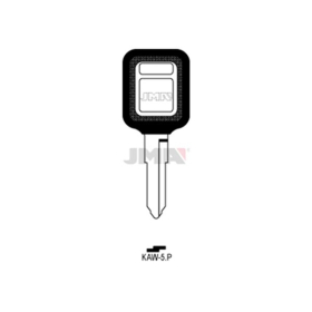 JMA KAW-5P Fahrzeug-Schlüsselrohling mit Kunststoffkopf
