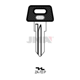 JMA ZA-7DP Fahrzeug-Schlüsselrohling mit Kunststoffkopf