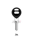JMA ZA-9P1 Fahrzeug-Schlüsselrohling mit Kunststoffkopf