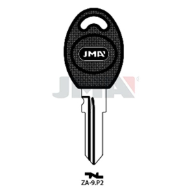 JMA ZA-9P2 Fahrzeug-Schlüsselrohling mit Kunststoffkopf