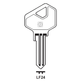 Silca LF24 Schlüsselrohling L&F