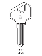 Silca LF24 Schlüsselrohling L&F