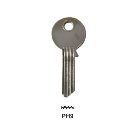 Silca PH9 Universalschlüssel / Passepartout für EVVA