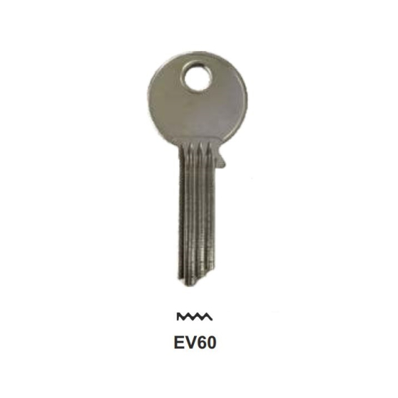 Silca EV60 Universalschlüssel / Passepartout für EVVA