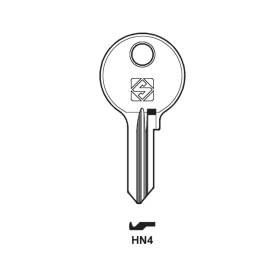 Silca HN4 Schlüsselrohling für HEKNA