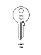 Silca HN4 Schlüsselrohling für HEKNA