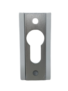 FSB Profiltür-Schlüsselrosette 6 mm Aluminium weiß