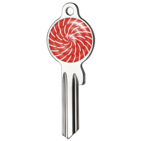 JMA D31 Lollipop Key rot, weiß