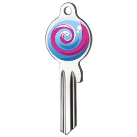 JMA D29 Lollipop Key blau, pink