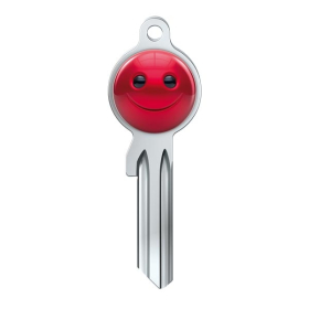 JMA D7 Smiley Key, lächelndes Gesicht rot