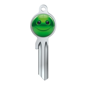JMA D5 Smiley Key, lächelndes Gesicht grün