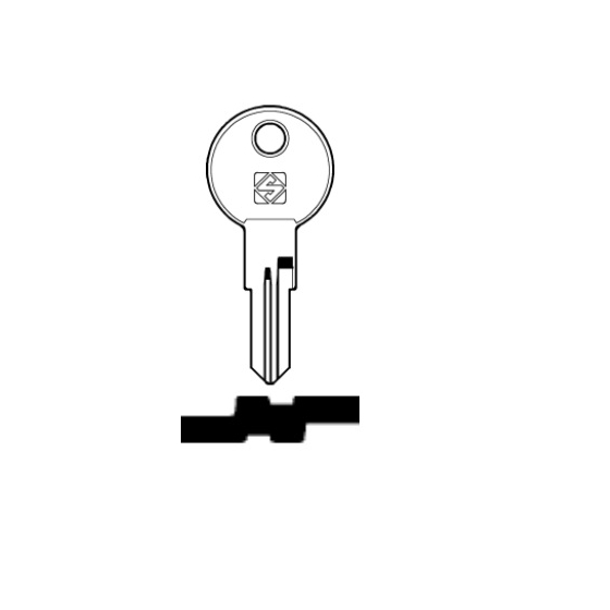 Silca GUS1 Schlüsselrohling für GUSHENG