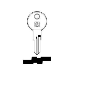 Silca GUS1 Schlüsselrohling für GUSHENG