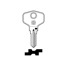 Silca HPP1 Schlüsselrohling für HOPPE